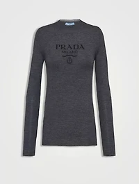 Superfine Wool Crew-neck Sweater