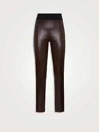 Stretch Nappa Leggings
