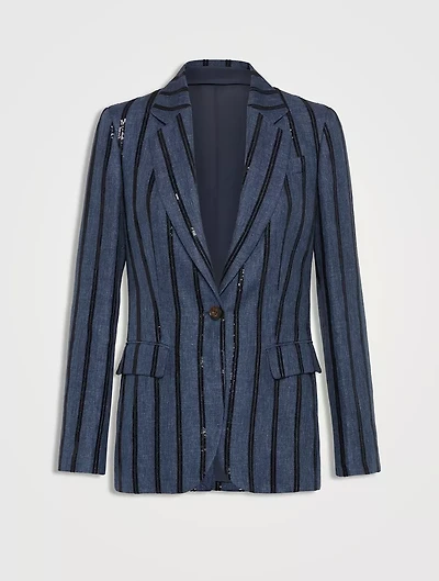 Embroidery Blazer