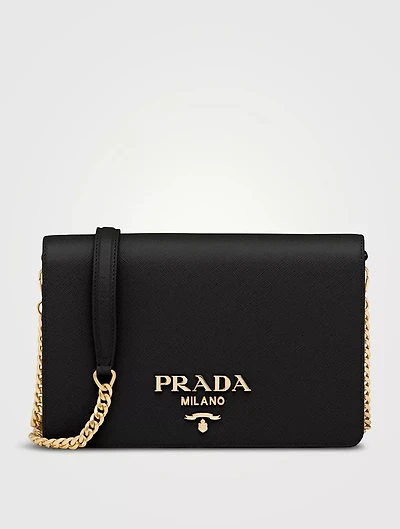 Saffiano Leather Mini Bag