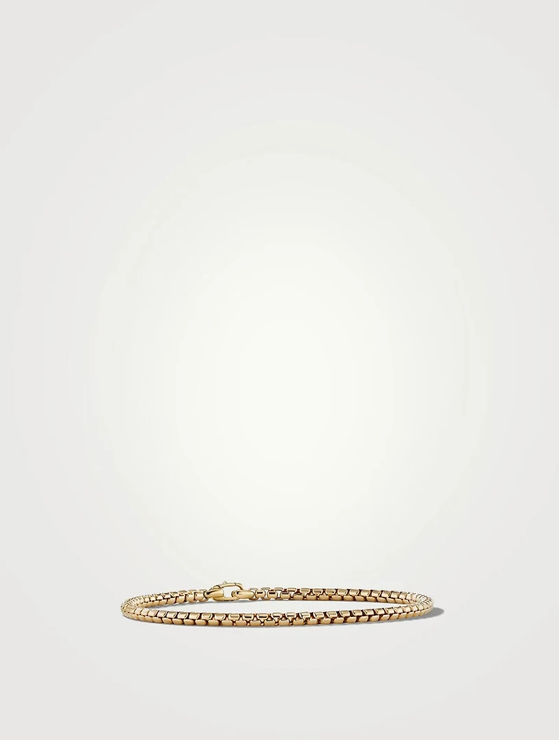 Dy Bel Aire Chain Bracelet 18k Yellow Gold