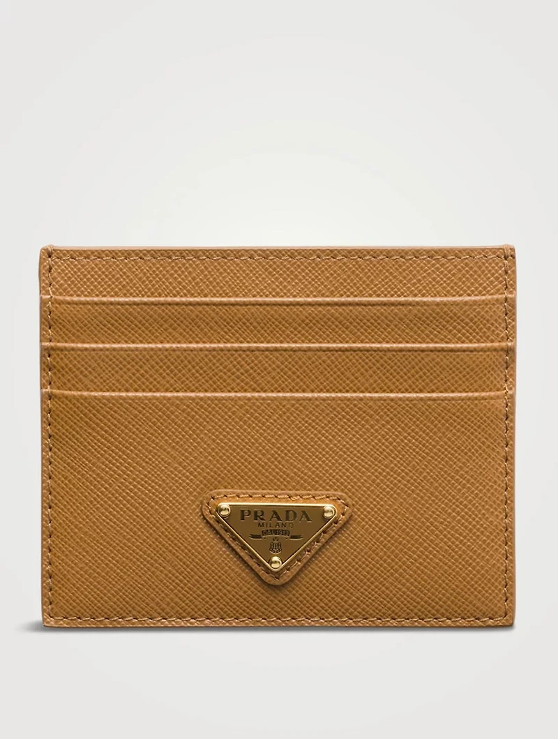 Saffiano Leather Card Holder