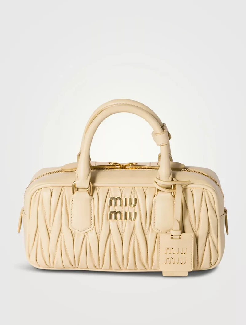 Arcadie Matelassé Nappa Leather Bag