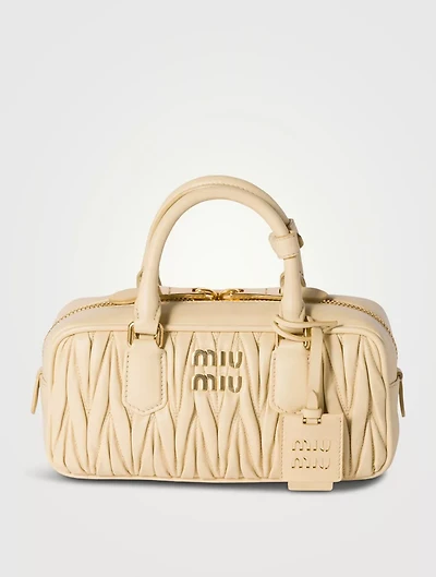 Arcadie Matelassé Nappa Leather Bag
