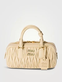 Arcadie Matelassé Nappa Leather Bag