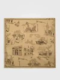 London Landmarks Silk Scarf