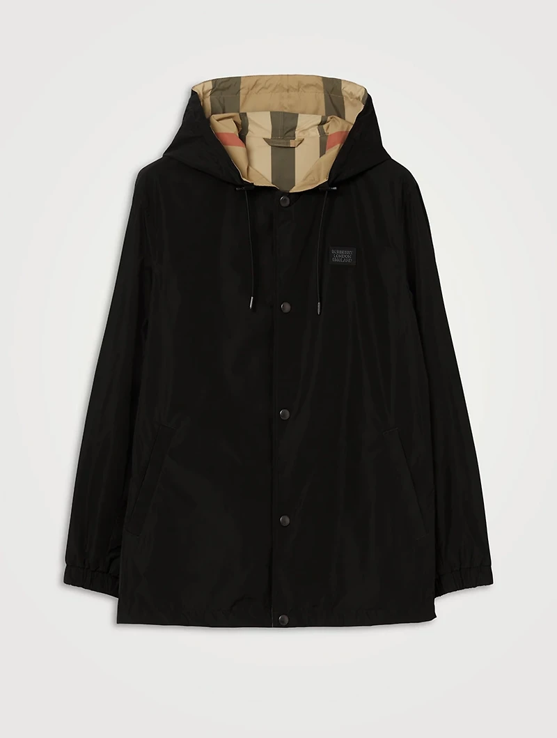 Reversible Check Jacket