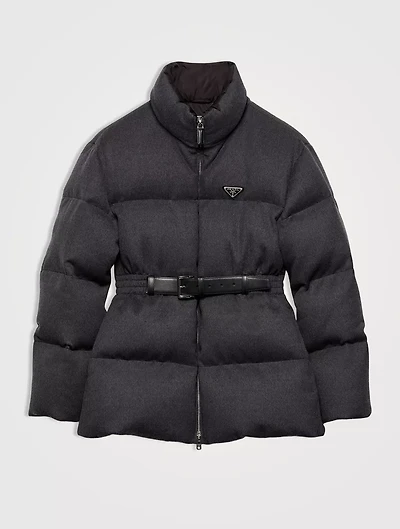 Flannel Down Jacket