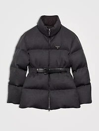 Flannel Down Jacket