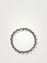 Deco Chain Link Bracelet Sterling Silver