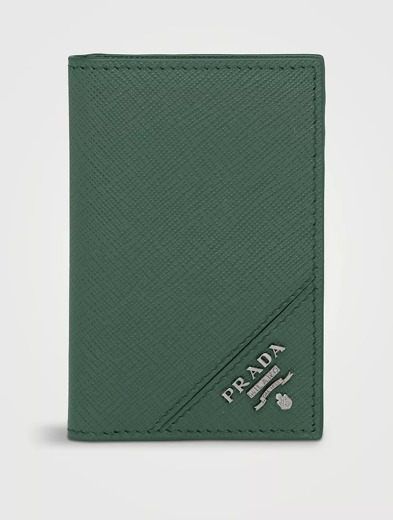 Saffiano Leather Card Holder