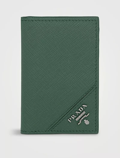 Saffiano Leather Card Holder
