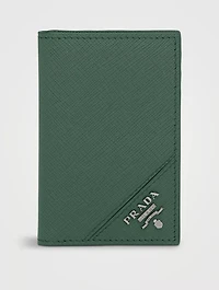 Saffiano Leather Card Holder