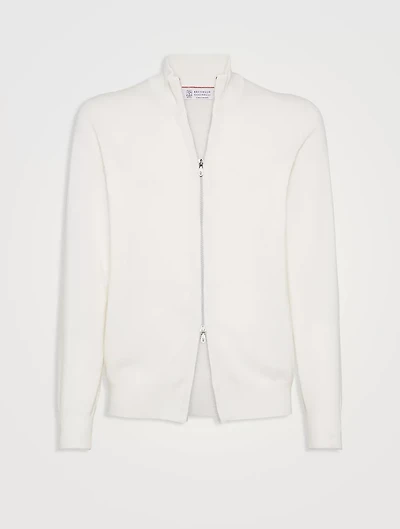 Zip-front Cardigan