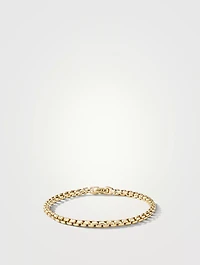 Box Chain Bracelet 18k Yellow Gold