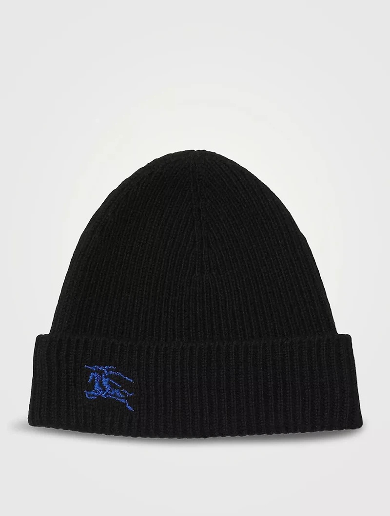 Ribbed Cashmere Beanie