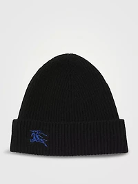 Ribbed Cashmere Beanie