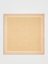 B Charm Silk Scarf