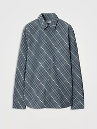 Regular Fit Check Cotton Shirt