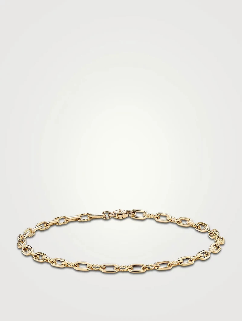 Dy Madison® Chain Bracelet 18k Yellow Gold, 3mm