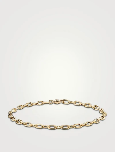 Dy Madison® Chain Bracelet 18k Yellow Gold