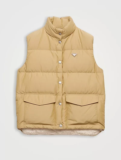 Medium-weight Technical Fabric Down Vest