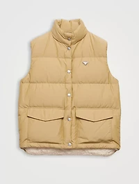 Medium-weight Technical Fabric Down Vest