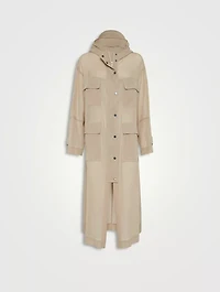 Duster Coat With Monili