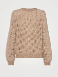 Dazzling Mesh Sweater