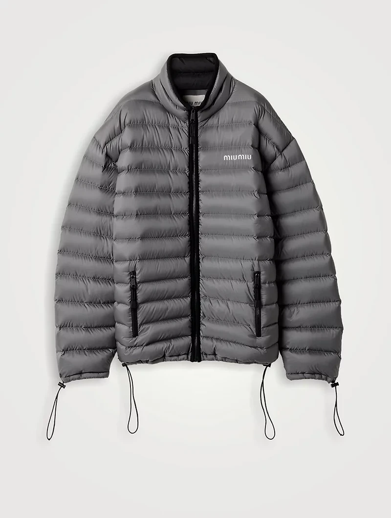 Lightweight Pongé Down Jacket