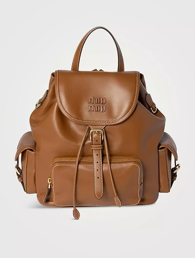 Leather Backpack