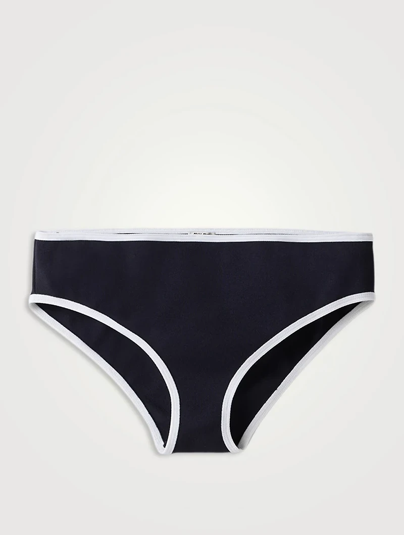 Technical Knit Swimsuit Bottom