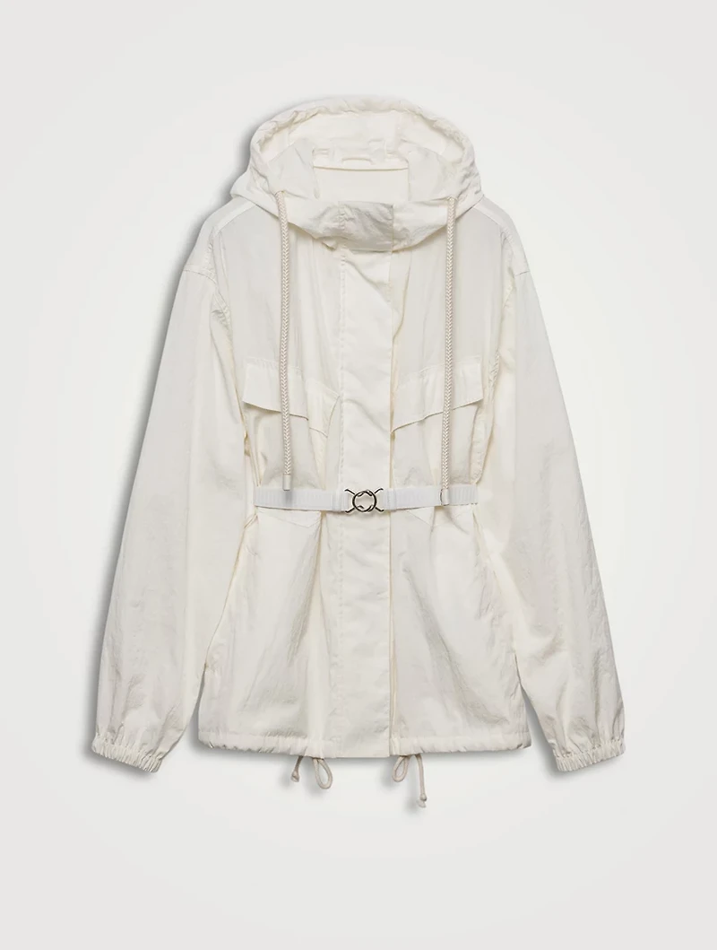 Technical Pongé Blouson Jacket
