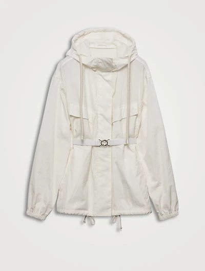 Technical Pongé Blouson Jacket