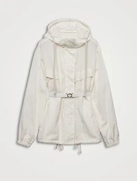 Technical Pongé Blouson Jacket