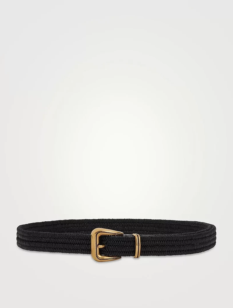 Braided Linen Belt
