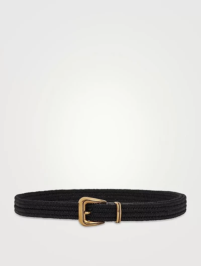Braided Linen Belt