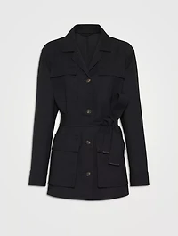Fluid Twill Blazer