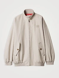 Panama Cotton Blouson Jacket