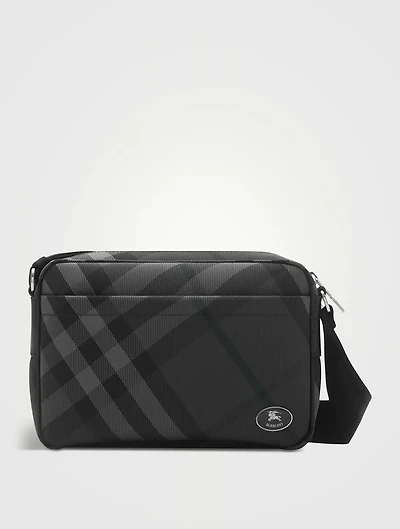 Slim Grid Crossbody Bag