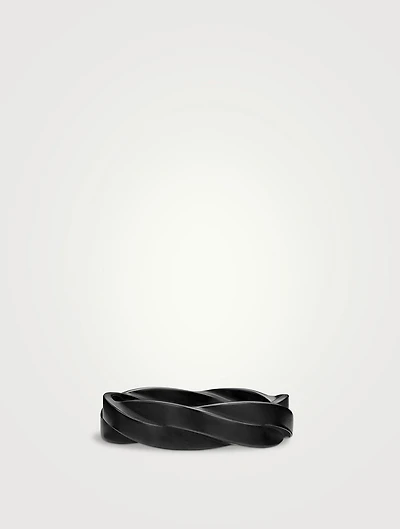 Dy Helios™ Band Ring Black Titanium, 6mm