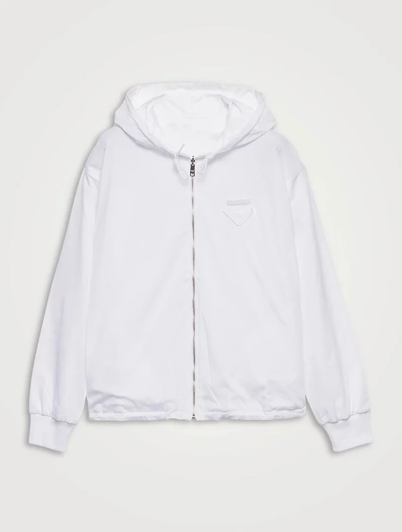 Reversible Jersey Hoodie