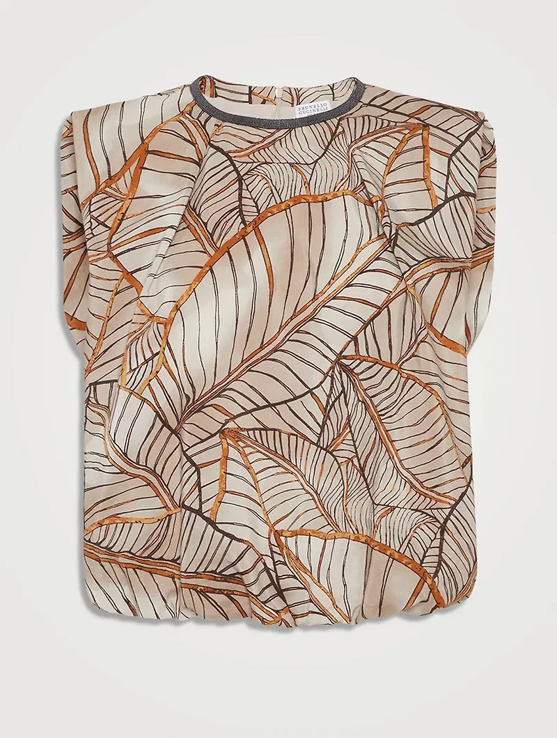 Papyrus Print Top