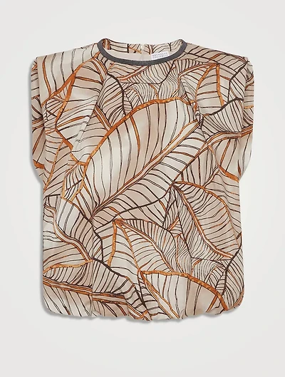 Papyrus Print Top