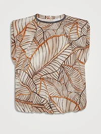 Papyrus Print Top