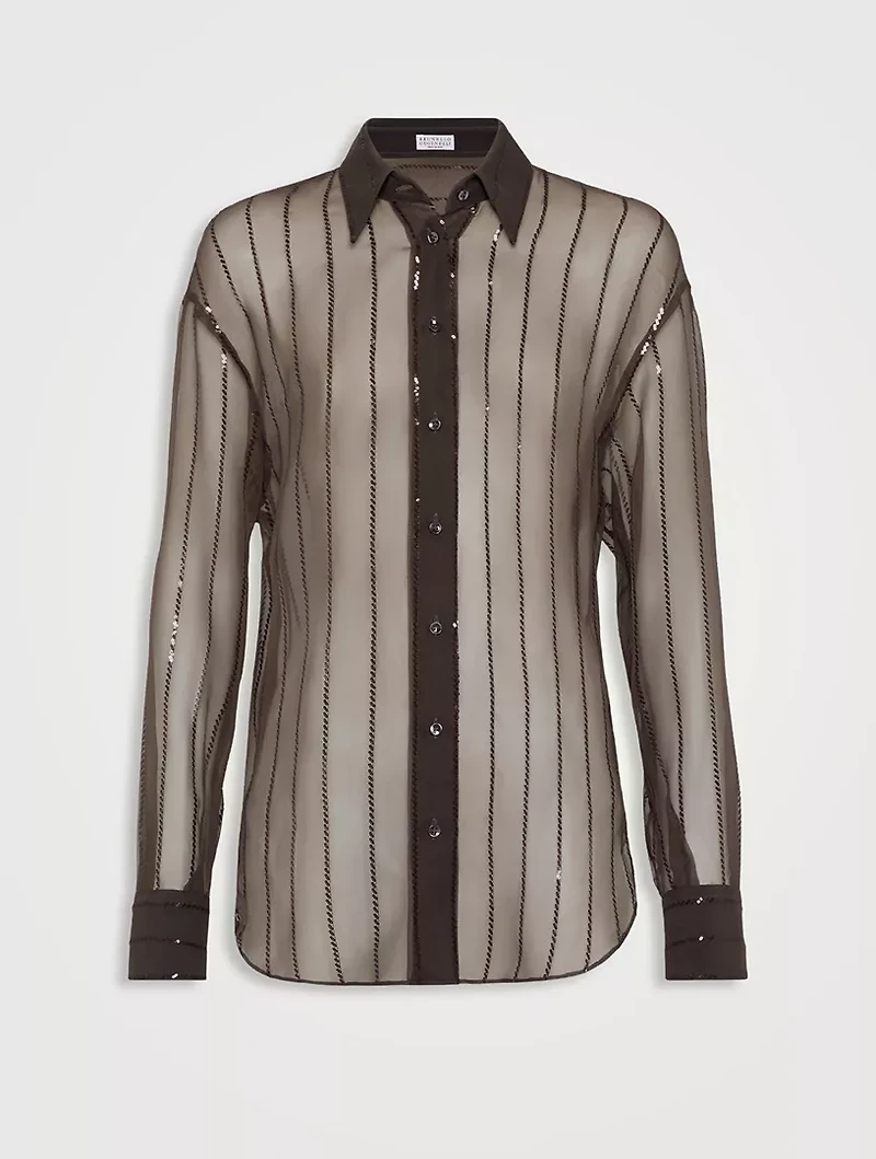 Dazzling Embroidery Shirt