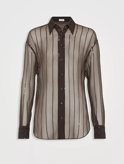 Dazzling Embroidery Shirt