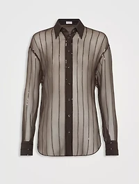 Dazzling Embroidery Shirt