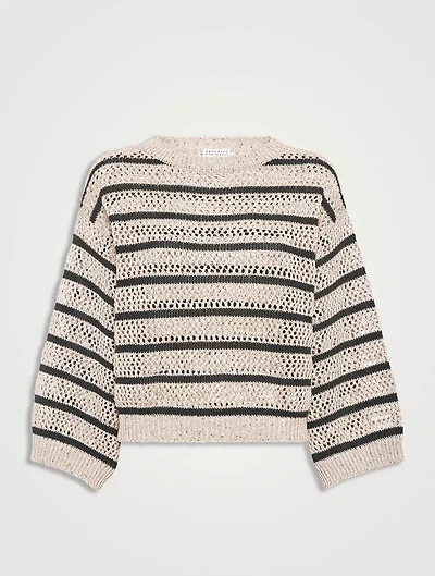 Dazzling Net Sweater