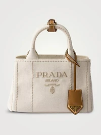 Prada Jardinière Linen Blend Mini-bag